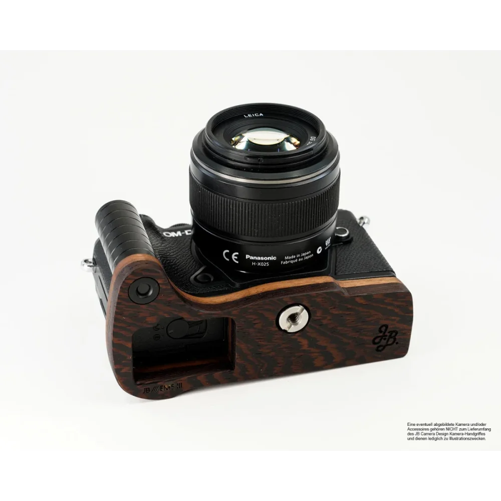 Kameragriffe | Dunkelbraun | J.b. Camera Designs Usa | Handgriff Für Olympus Om-d E-m5 Mk Iii Aus Holz | Jb Camera Designs Usa | Wenge