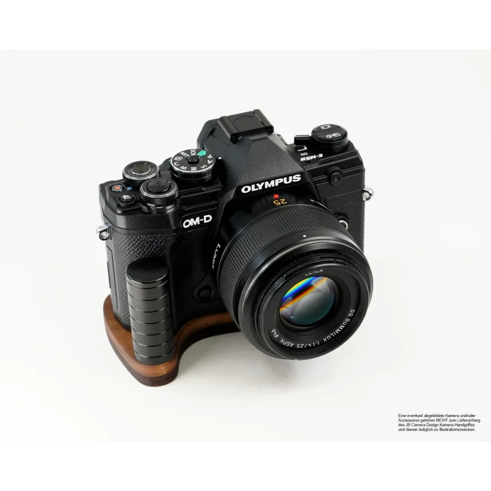 Kameragriffe | Dunkelbraun | J.b. Camera Designs Usa | Handgriff Für Olympus Om-d E-m5 Mk Iii Aus Holz | Jb Camera Designs Usa | Wenge
