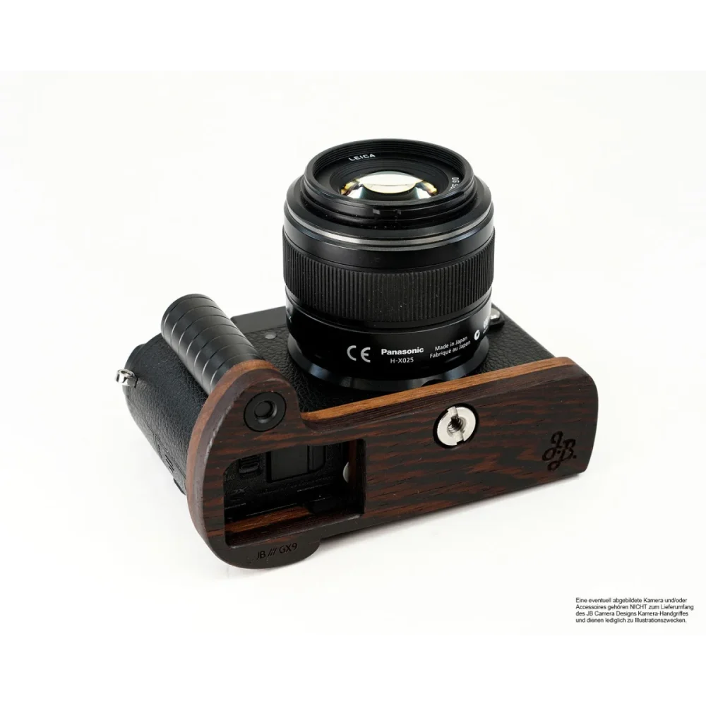 Kameragriffe | Dunkelbraun | J.b. Camera Designs Usa | Handgriff Für Panasonic Gx9 Aus Holz Von Jb Camera Designs | Dunkelbraun Braun