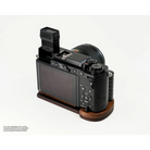 Kameragriffe | Dunkelbraun | J.b. Camera Designs Usa | Handgriff Für Panasonic Gx9 Aus Holz Von Jb Camera Designs | Dunkelbraun Braun