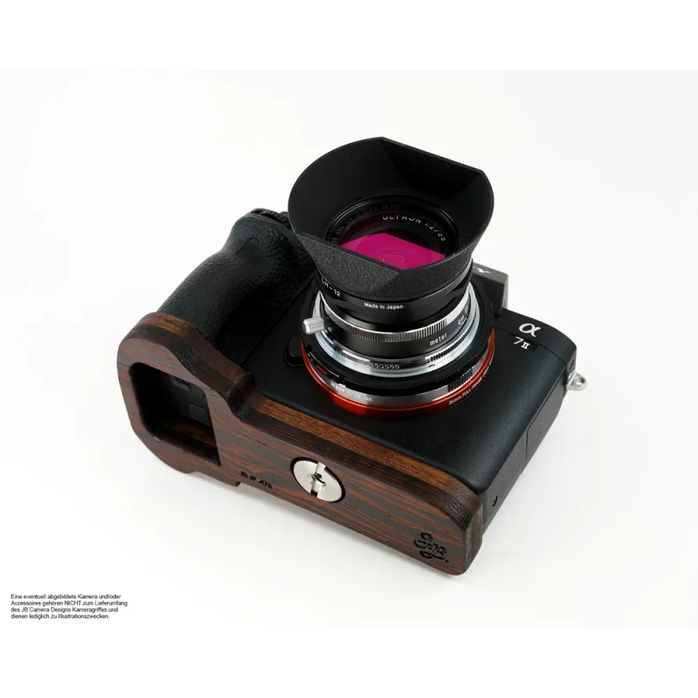 Kameragriffe | Dunkelbraun, Sony, Wenge | J.b. Camera Designs Usa | Handgriff Für Sony A7 Ii A7r Ii A7s Ii Aus Edel Holz Von Jb Camera