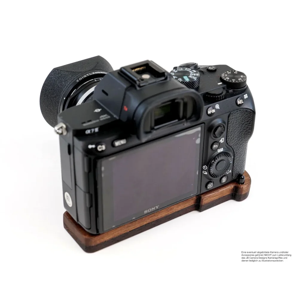 Kameragriffe | Dunkelbraun, Sony, Wenge | J.b. Camera Designs Usa | Handgriff Für Sony A7 Iii A7r Iii A9 Aus Holz In Braun Von Jb Camera