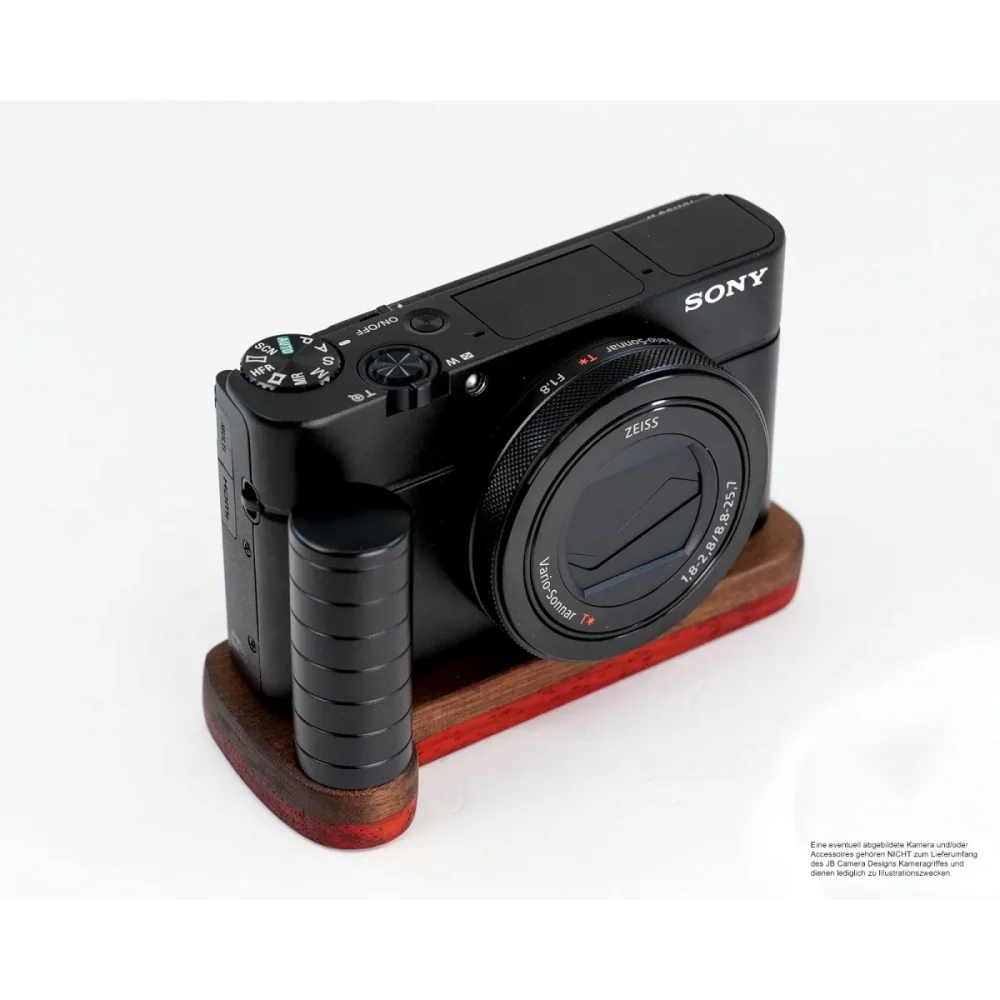Kameragriffe | Rot-braun | J.b. Camera Designs Usa | Handgriff Für Sony Dsc-rx100 Serie Aus Holz Von Jb Camera Designs In Orange Rot