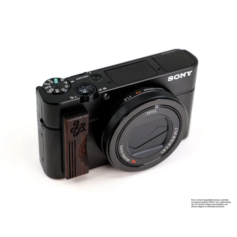 Kameragriffe | Dunkelbraun | J.b. Camera Designs Usa | Handgriff Für Sony Rx100 Vi v Iv Iii Ii Und Vii Aus Holz | Jb Camera Designs Usa