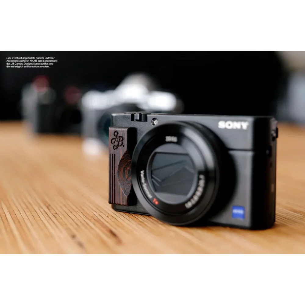 Kameragriffe | Dunkelbraun | J.b. Camera Designs Usa | Handgriff Für Sony Rx100 Vi v Iv Iii Ii Und Vii Aus Holz | Jb Camera Designs Usa