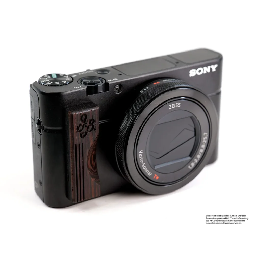 Kameragriffe | Dunkelbraun | J.b. Camera Designs Usa | Handgriff Für Sony Rx100 Vi v Iv Iii Ii Und Vii Aus Holz | Jb Camera Designs Usa