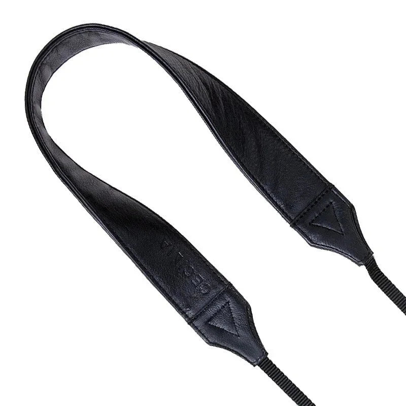 Kameragurte | Leder, Schwarz | Cecilia Gallery | Hochwertiger Kameragurt Aus Leder Und Nylon In Schwarz Von Cecilia | Mfd1136