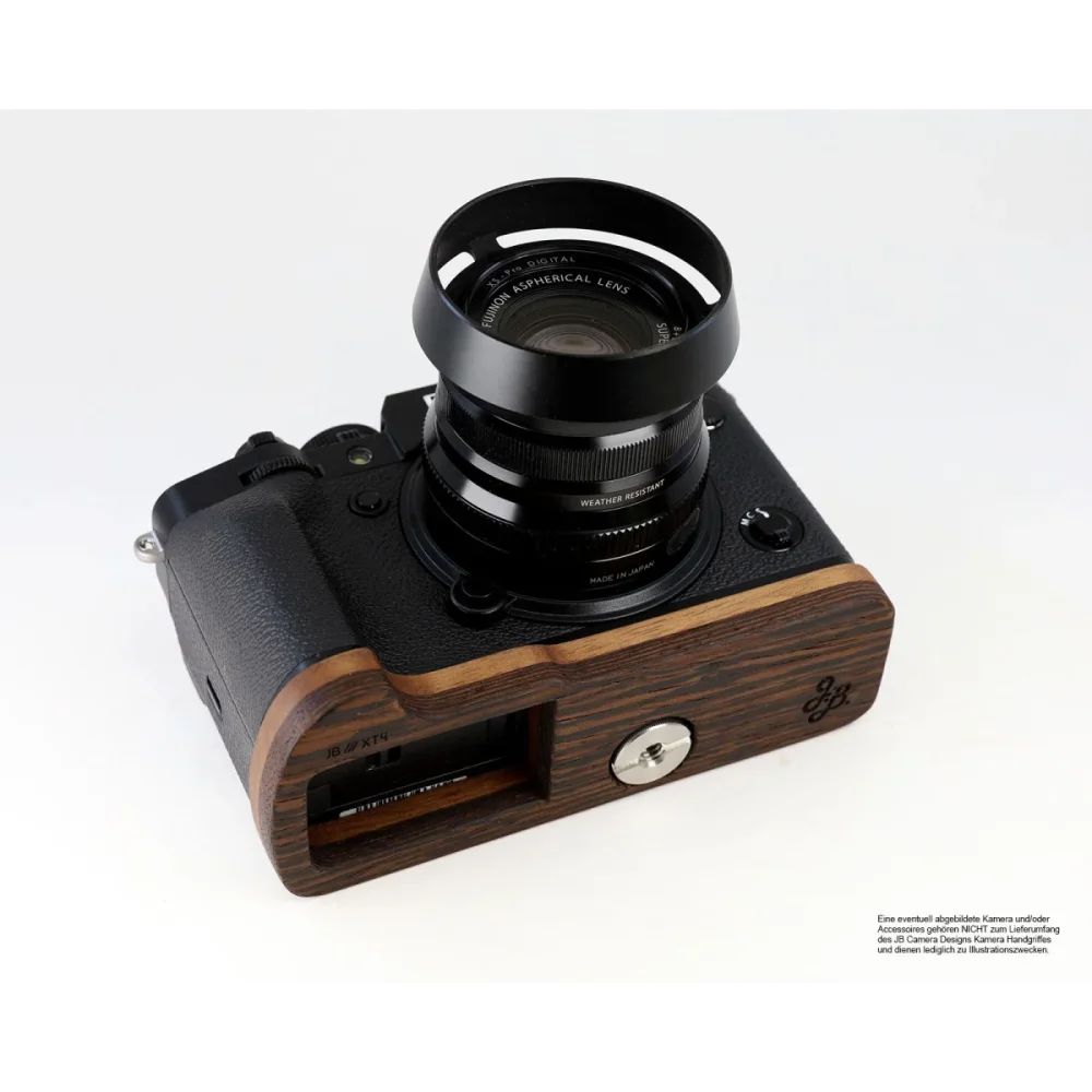 Kameragriffe | Dunkelbraun, Fuji, Wenge | J.b. Camera Designs Usa | Holz Handgriff Für Fujifilm X-t4 Kamera Aus Wenge | Braun | Jb Camera