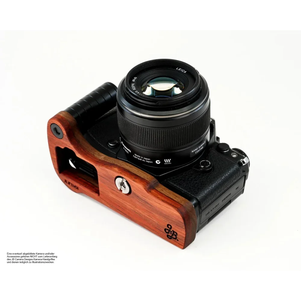 Kameragriffe | Rot-braun | J.b. Camera Designs Usa | Kamera Griff Für Olympus E-m5 Mark Ii | Holz In Orange Rot Von Jb Camera Designs