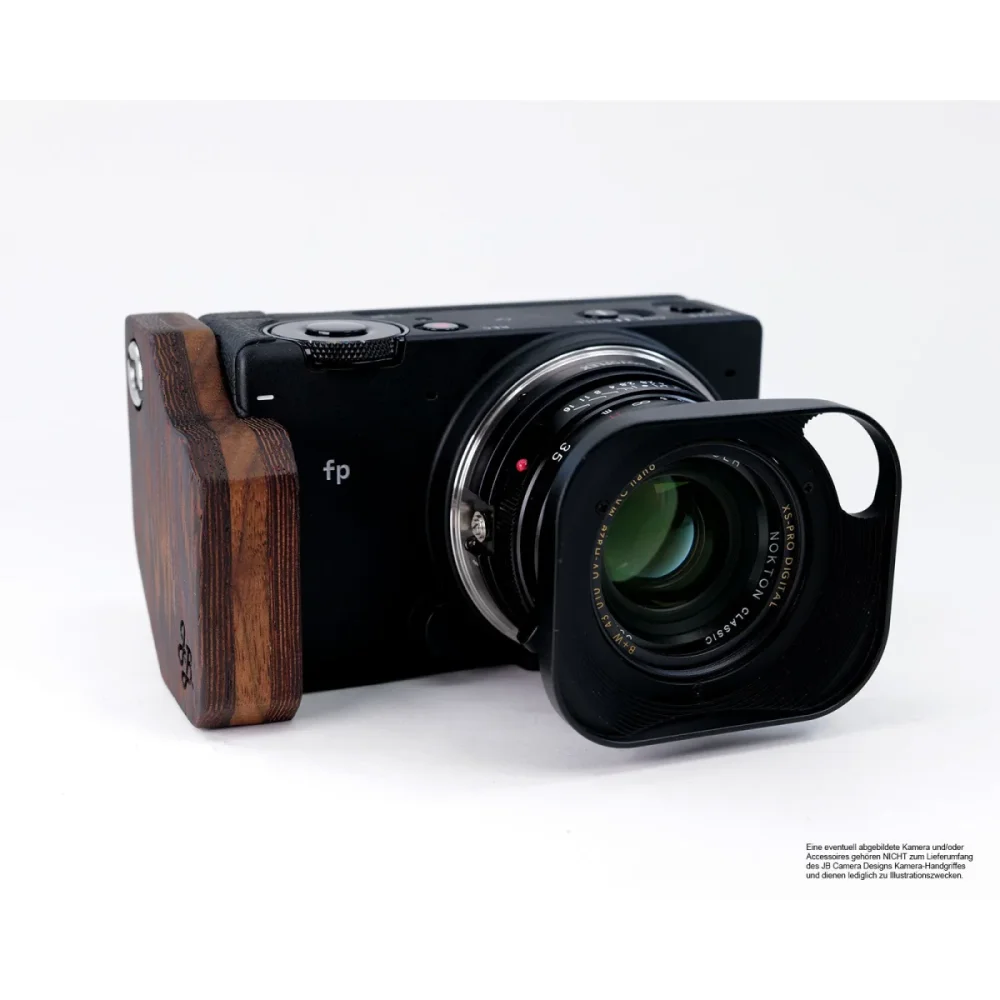 Kameragriffe | Dunkelbraun | J.b. Camera Designs Usa | Kamera Griff Für Sigma Fp Vollformatkamera | Wenge Holz | Jb Camera Designs Usa