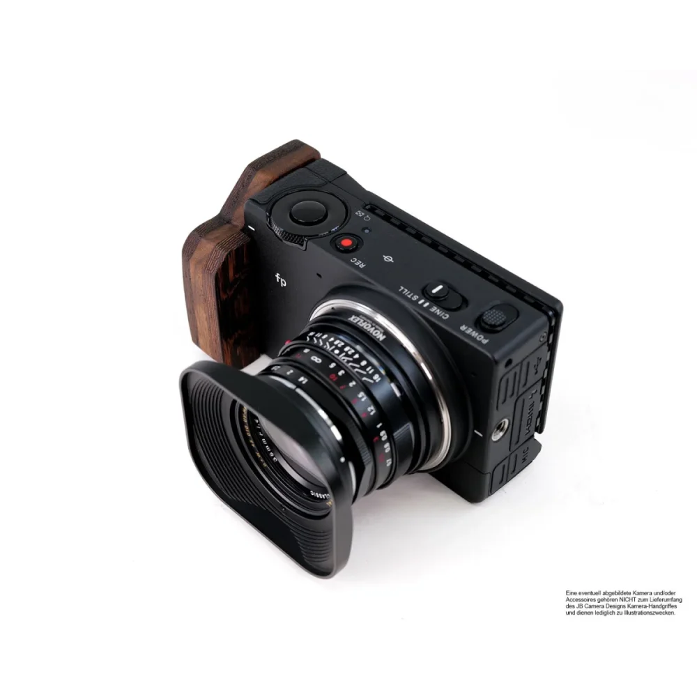 Kameragriffe | Dunkelbraun | J.b. Camera Designs Usa | Kamera Griff Für Sigma Fp Vollformatkamera | Wenge Holz | Jb Camera Designs Usa