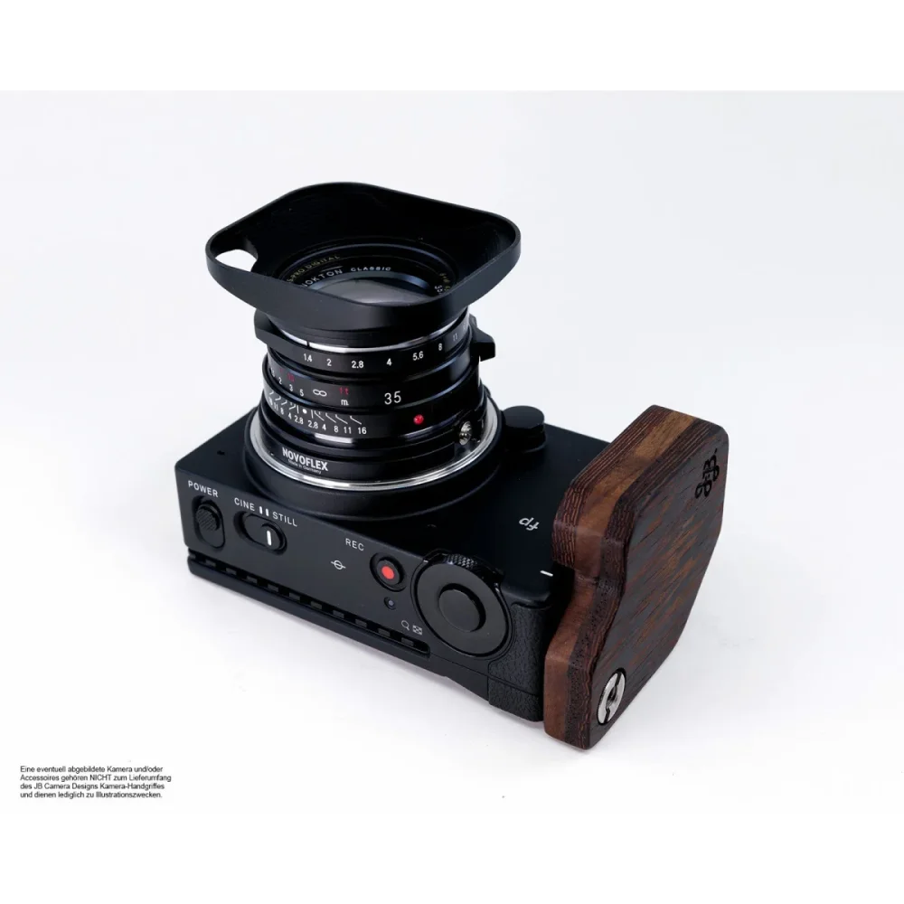 Kameragriffe | Dunkelbraun | J.b. Camera Designs Usa | Kamera Griff Für Sigma Fp Vollformatkamera | Wenge Holz | Jb Camera Designs Usa