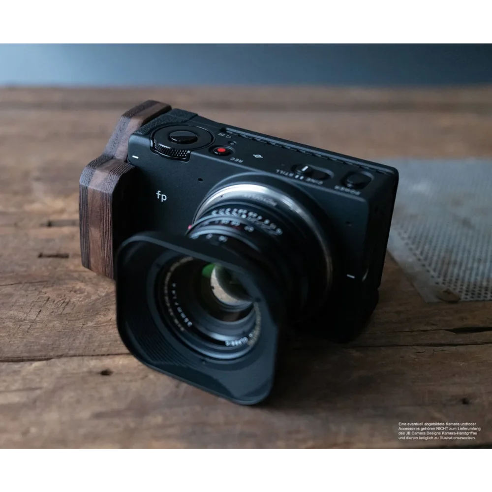 Kameragriffe | Dunkelbraun | J.b. Camera Designs Usa | Kamera Griff Für Sigma Fp Vollformatkamera | Wenge Holz | Jb Camera Designs Usa