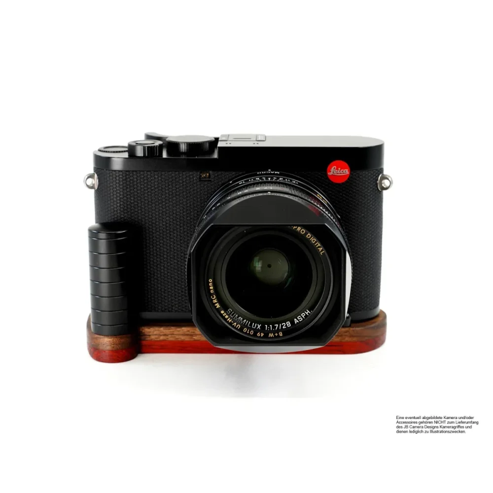 Kameragriffe | Rot-braun | J.b. Camera Designs Usa | Kamera Handgriff Aus Holz Für Leica Q2 Von Jb Camera Designs In Orange Rot
