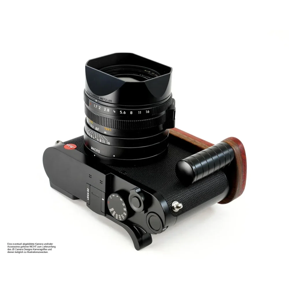 Kameragriffe | Rot-braun | J.b. Camera Designs Usa | Kamera Handgriff Aus Holz Für Leica Q2 Von Jb Camera Designs In Orange Rot