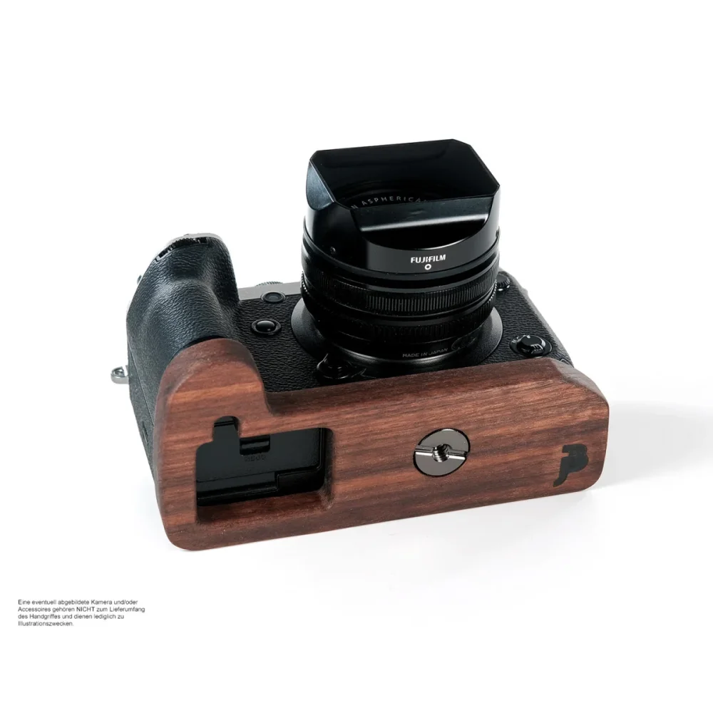 Kameragriffe | Dunkelbraun, Fuji, Walnuss | J.b. Camera Designs Usa | Kamera Handgriff Für Fuji X-h1 Bzw. Holz Kameraschutz | Jb Camera