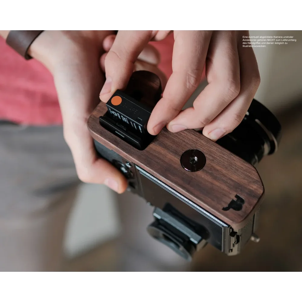 Kameragriffe | Dunkelbraun, Fuji, Walnuss | J.b. Camera Designs Usa | Kamera Handgriff Für Fuji X-h1 Bzw. Holz Kameraschutz | Jb Camera