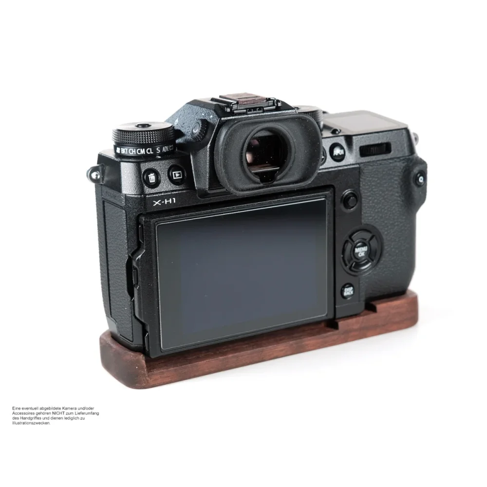 Kameragriffe | Dunkelbraun, Fuji, Walnuss | J.b. Camera Designs Usa | Kamera Handgriff Für Fuji X-h1 Bzw. Holz Kameraschutz | Jb Camera