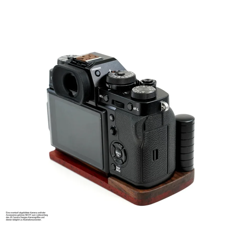 Kameragriffe | Rot-braun | J.b. Camera Designs Usa | Kamera Handgriff Für Fujifilm X-t3 Aus Holz Von Jb Camera Designs | Orange Rot