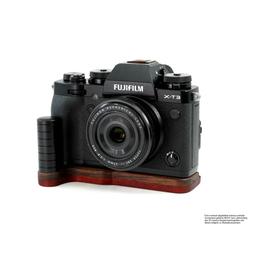Kameragriffe | Rot-braun | J.b. Camera Designs Usa | Kamera Handgriff Für Fujifilm X-t3 Aus Holz Von Jb Camera Designs | Orange Rot