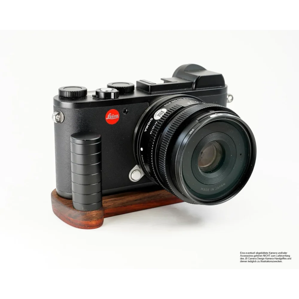 Kameragriffe | Rot-braun | J.b. Camera Designs Usa | Kamera Handgriff Für Leica Cl Typ 7323 Aus Padouk Holz Von Jb Camera Designs Usa