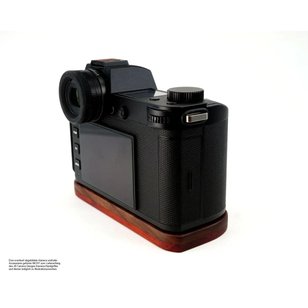 Kameragriffe | Leica, Padouk, Rot-braun | J.b. Camera Designs Usa | Kamera Handgriff Für Leica Sl2 Aus Padouk Edel Holz Von Jb Camera