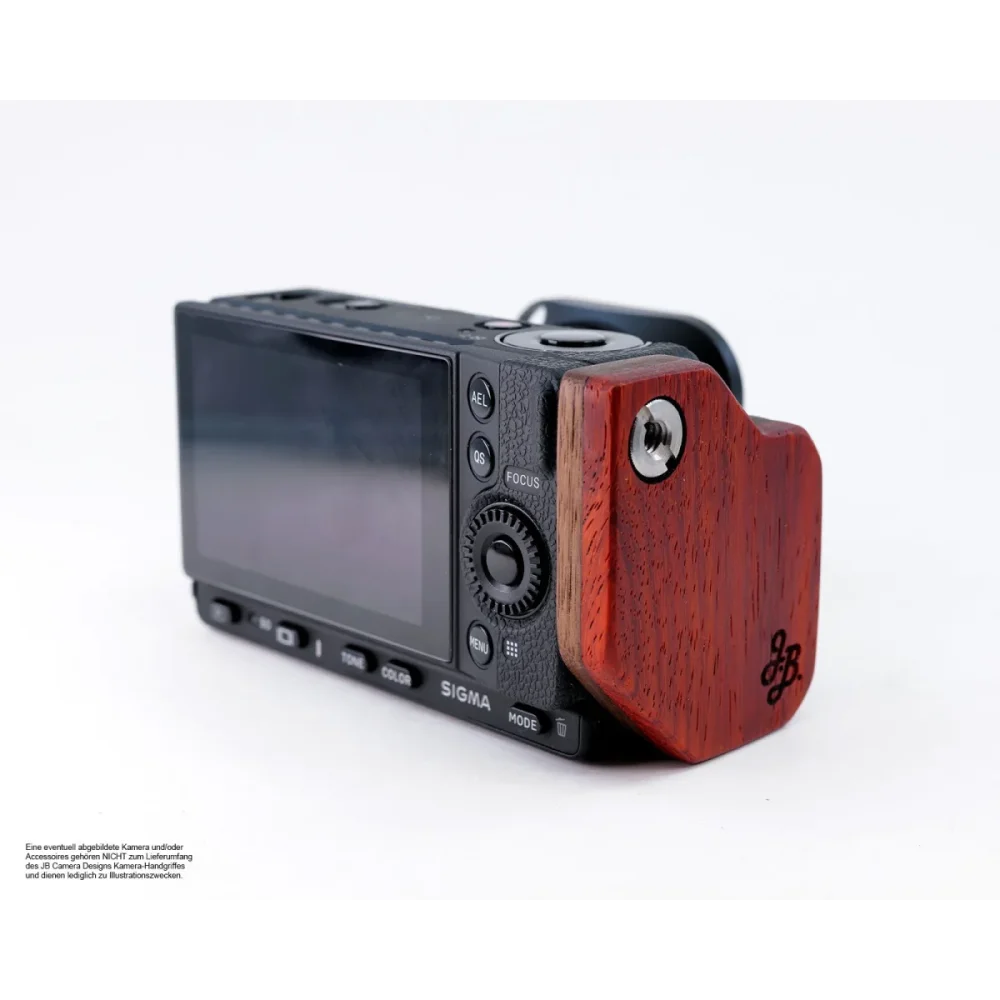 Kameragriffe | Rot-braun | J.b. Camera Designs Usa | Kamera Handgriff Für Sigma Fp Aus Padouk Holz | Jb Camera Designs | Made In Usa
