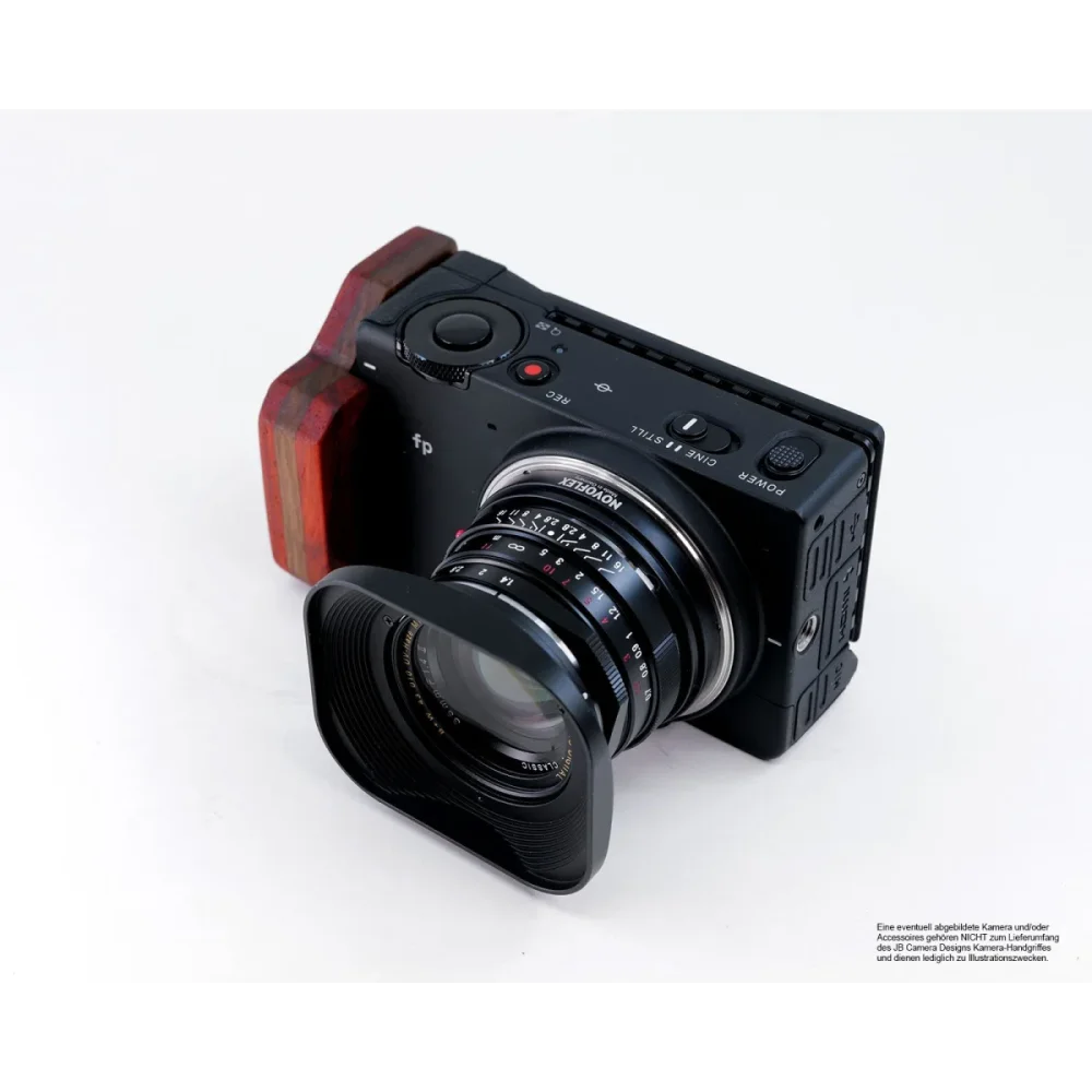 Kameragriffe | Rot-braun | J.b. Camera Designs Usa | Kamera Handgriff Für Sigma Fp Aus Padouk Holz | Jb Camera Designs | Made In Usa