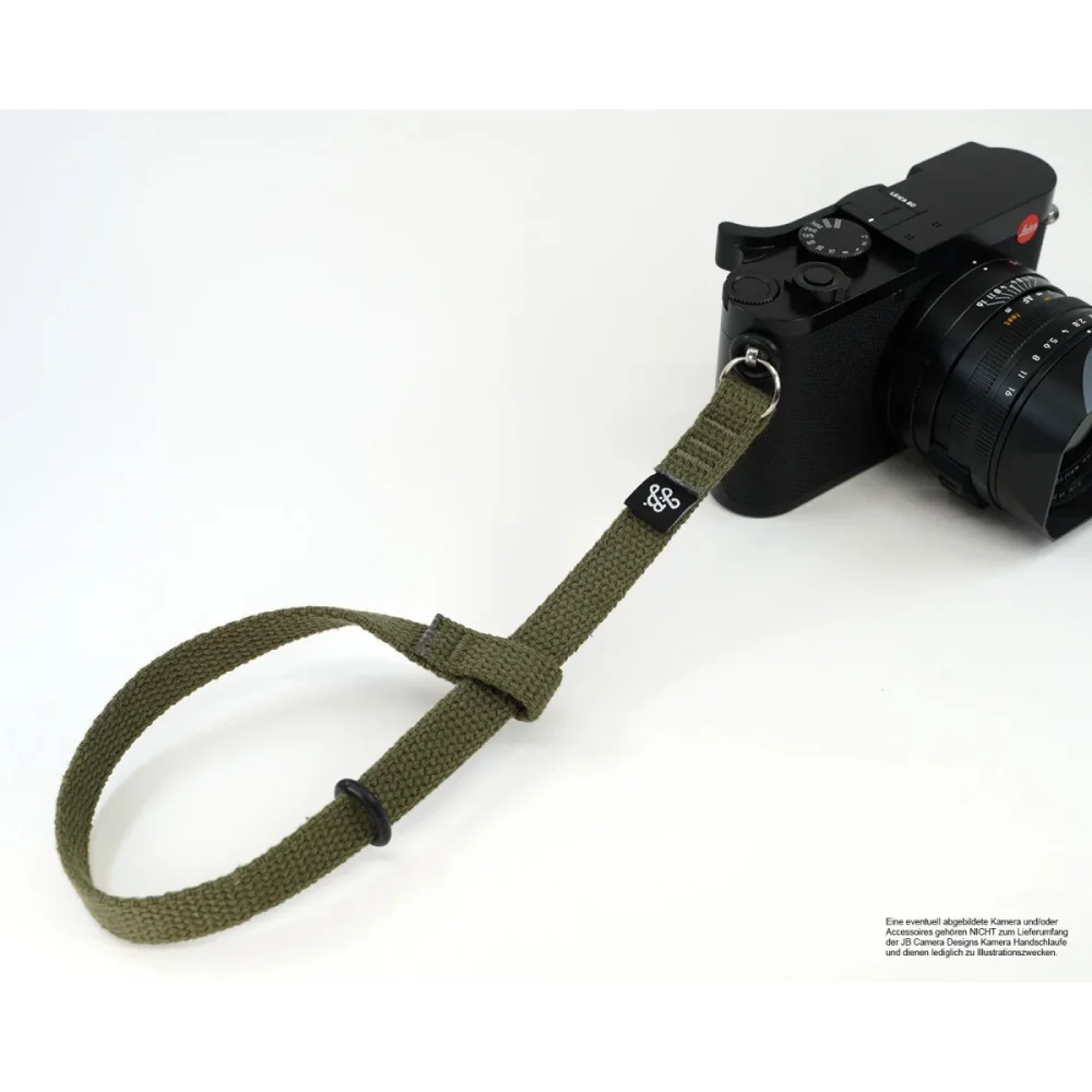 Handschlaufe | Canvas / Baumwolle, Khaki / Grün | J.b. Camera Designs Usa | Kamera Handschlaufe In Khaki Grün Von Jb Camera Designs |