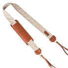 Kameragurte | Baumwolle, Beige / Weiß, Leder | Fotostrap By Katie Norris Foto Usa | Kamera Schultergurt Fotostrap Für Z.b. Leica Sl | Stone