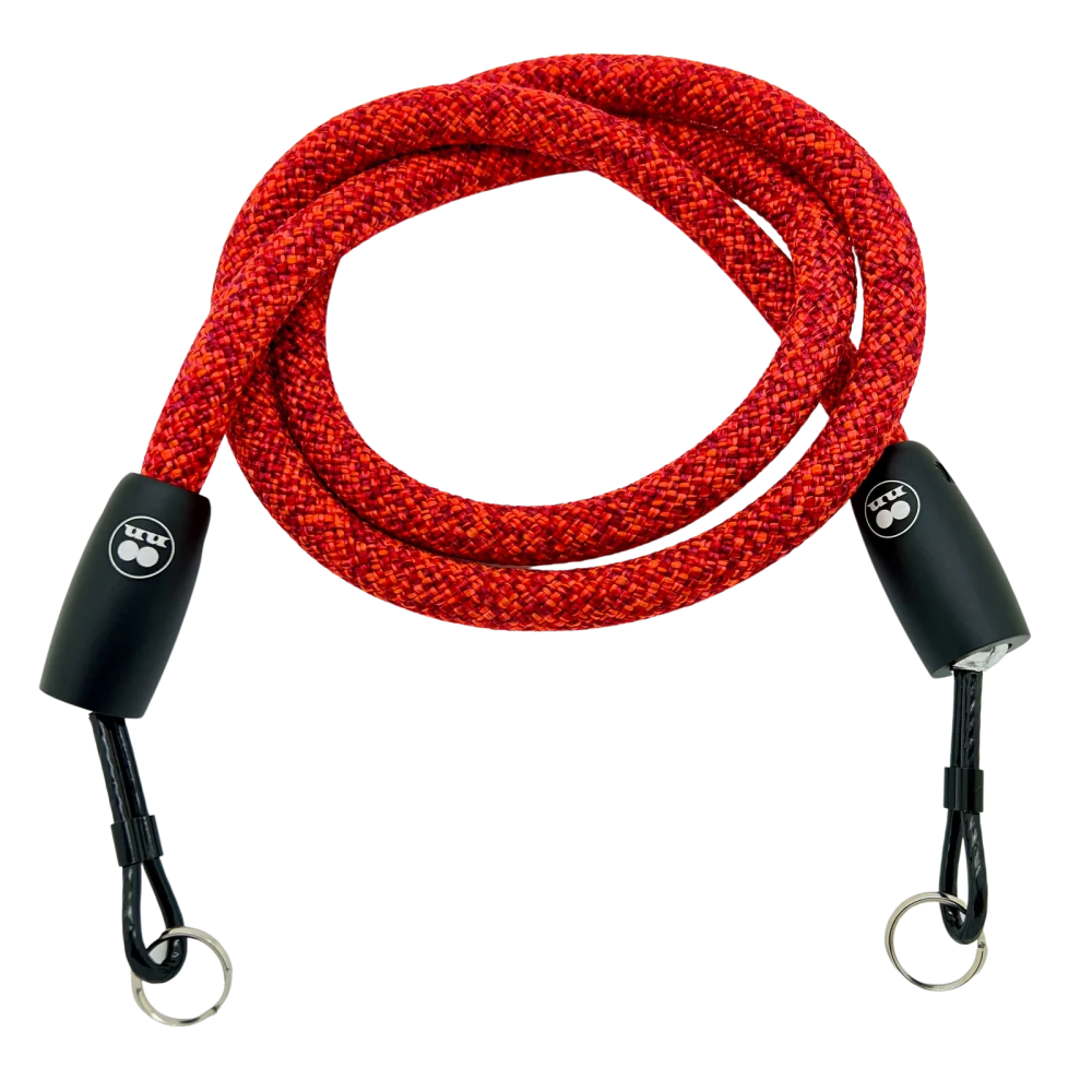 Tuenne Technical Outdoor Design Kameragurte | New - Rot - Seil | Kamera Tragegurt Aus Seil In Rot | Handgefertigt Und Patentiert | Tuenne