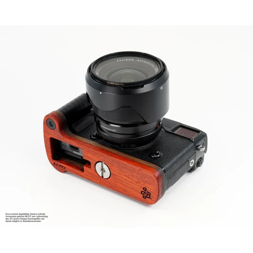 Kameragriffe | Rot-braun | J.b. Camera Designs Usa | Kameragriff Für Fuji X-pro2 Aus Holz | Jb Camera Designs Usa | Orange Rot Braun