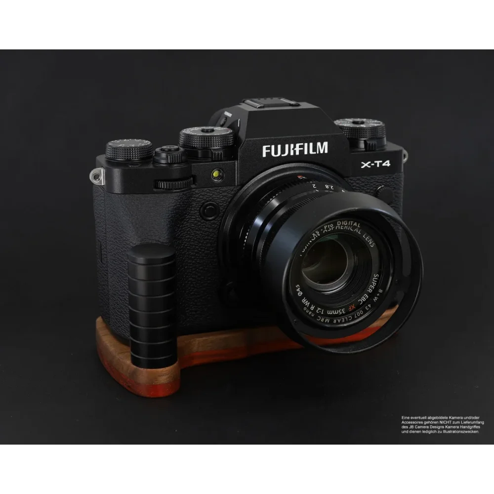 Kameragriffe | Rot-braun | J.b. Camera Designs Usa | Kameragriff Für Fuji X-t4 | Jb Camera Designs Usa | Padouk Edel Holz | Rot Braun