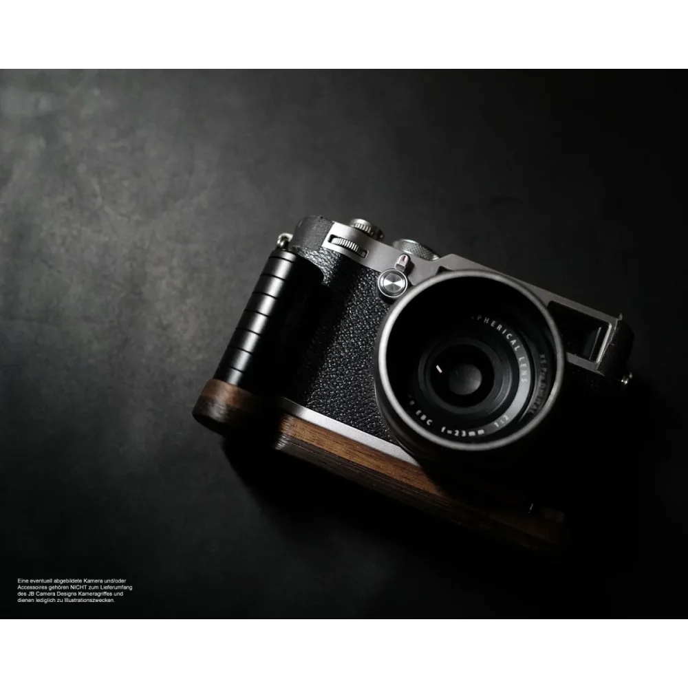 Kameragriffe | Dunkelbraun | J.b. Camera Designs Usa | Kameragriff Für Fuji X100f Aus Holz Von Jb Camera Designs | Dunkelbraun Braun