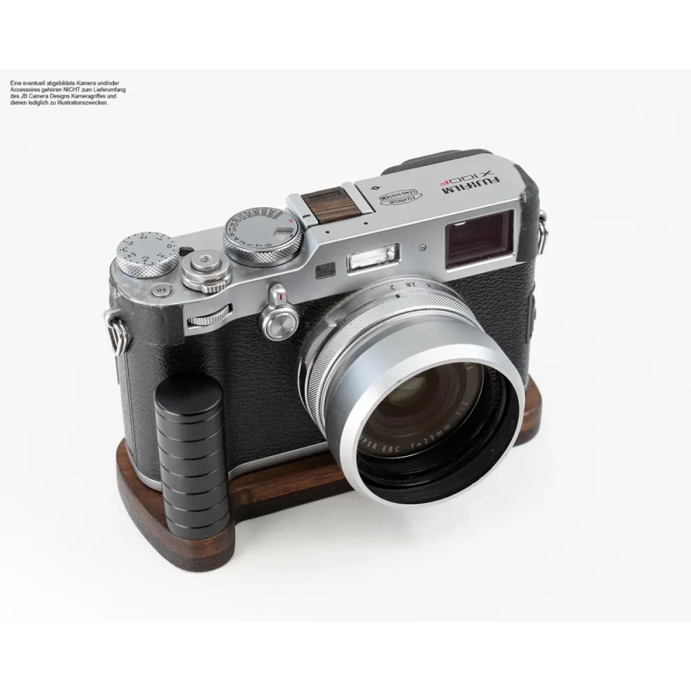 Kameragriffe | Dunkelbraun | J.b. Camera Designs Usa | Kameragriff Für Fuji X100f Aus Holz Von Jb Camera Designs | Dunkelbraun Braun