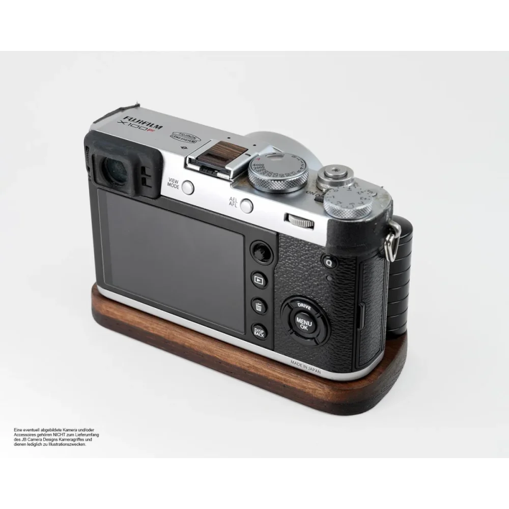 Kameragriffe | Dunkelbraun | J.b. Camera Designs Usa | Kameragriff Für Fuji X100f Aus Holz Von Jb Camera Designs | Dunkelbraun Braun