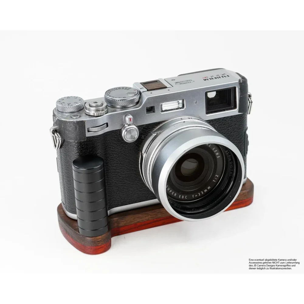 Kameragriffe | Rot-braun | J.b. Camera Designs Usa | Kameragriff Für Fujifilm X100f Von J.b. Camera Designs Aus Holz | Rot Orange