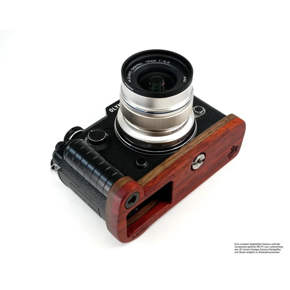 Kameragriffe | Rot-braun | J.b. Camera Designs Usa | Kameragriff Für Olympus Pen-f | Jb Camera Designs | Padouk Edel Holz | Rot Braun