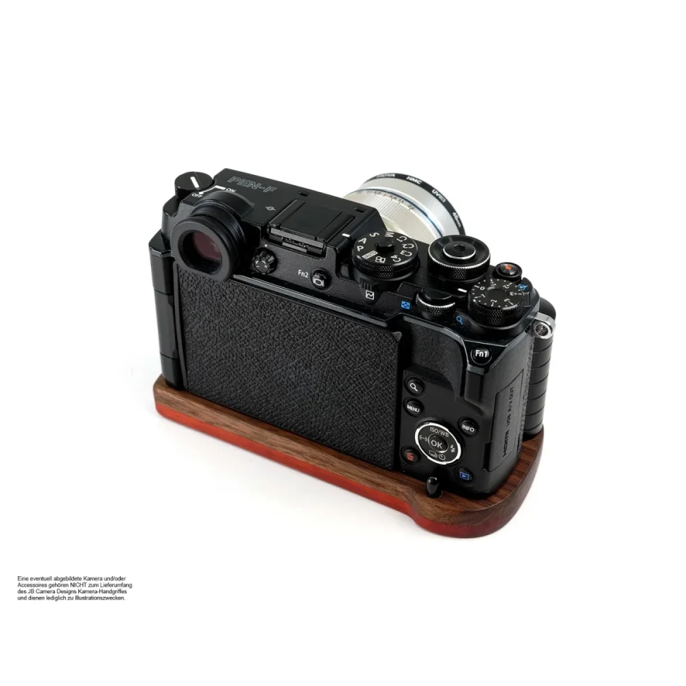 Kameragriffe | Rot-braun | J.b. Camera Designs Usa | Kameragriff Für Olympus Pen-f | Jb Camera Designs | Padouk Edel Holz | Rot Braun