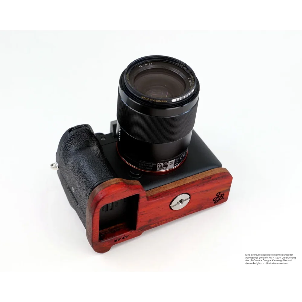 Kameragriffe | Padouk, Rot-braun, Sony | J.b. Camera Designs Usa | Kameragriff Für Sony A7r Iv Und A9 Ii | Jb Camera Designs | Orange Rot