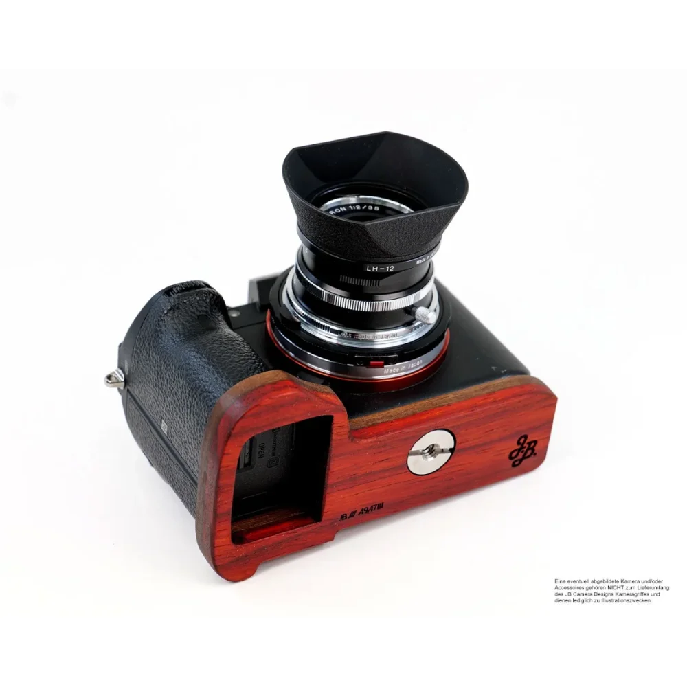 Kameragriffe | Padouk, Rot-braun, Sony | J.b. Camera Designs Usa | Kameragriff Für Sony Alpha 7 Iii 7r Iii 9 | Jb Camera Designs | Orange