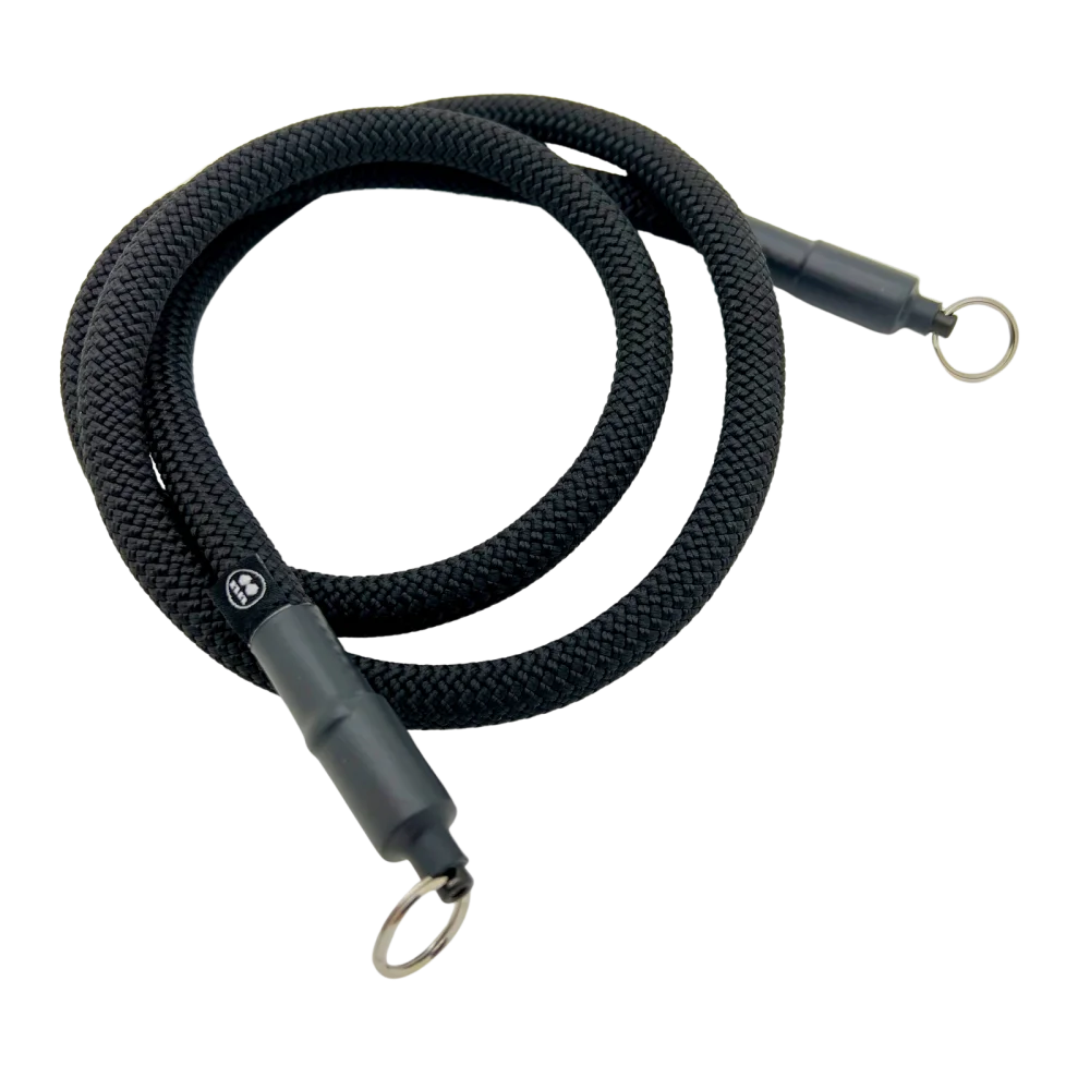 Tuenne Technical Outdoor Design Kameragurte | Schwarz - Seil | Kameragurt Aus Seil In Schwarz | Handgefertigt In Usa | Patentiert Von Tuenne