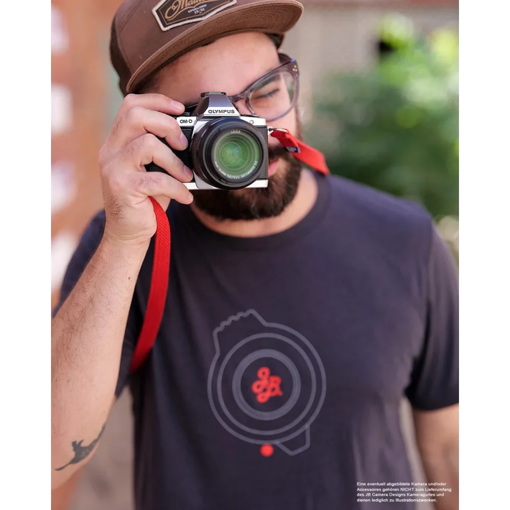 Kameragurte | Canvas / Baumwolle, Rot | J.b. Camera Designs Usa | Kameragurt In Rot Aus Baumwolle Im Outdoor Look | Jb Camera Design | Ca.