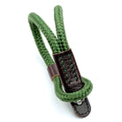 Handschlaufe | Khaki / Grün, Leder, Seil | Sailor Strap | Kameraschlaufe Aus Leder Und Seil | Dunkel Grün | Handgefertigt Von Sailor Strap