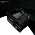 Half Case Bereitschaftstasche | Fuji, Leder, Schwarz | Gariz Design | Kameratasche Für Fujifilm X-t100 | Leder | Gariz Design | Schwarz |