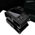 Half Case Bereitschaftstasche | Fuji, Leder, Schwarz | Gariz Design | Kameratasche Für Fujifilm X-t4 Systemkamera Aus Schwarzem Leder Von