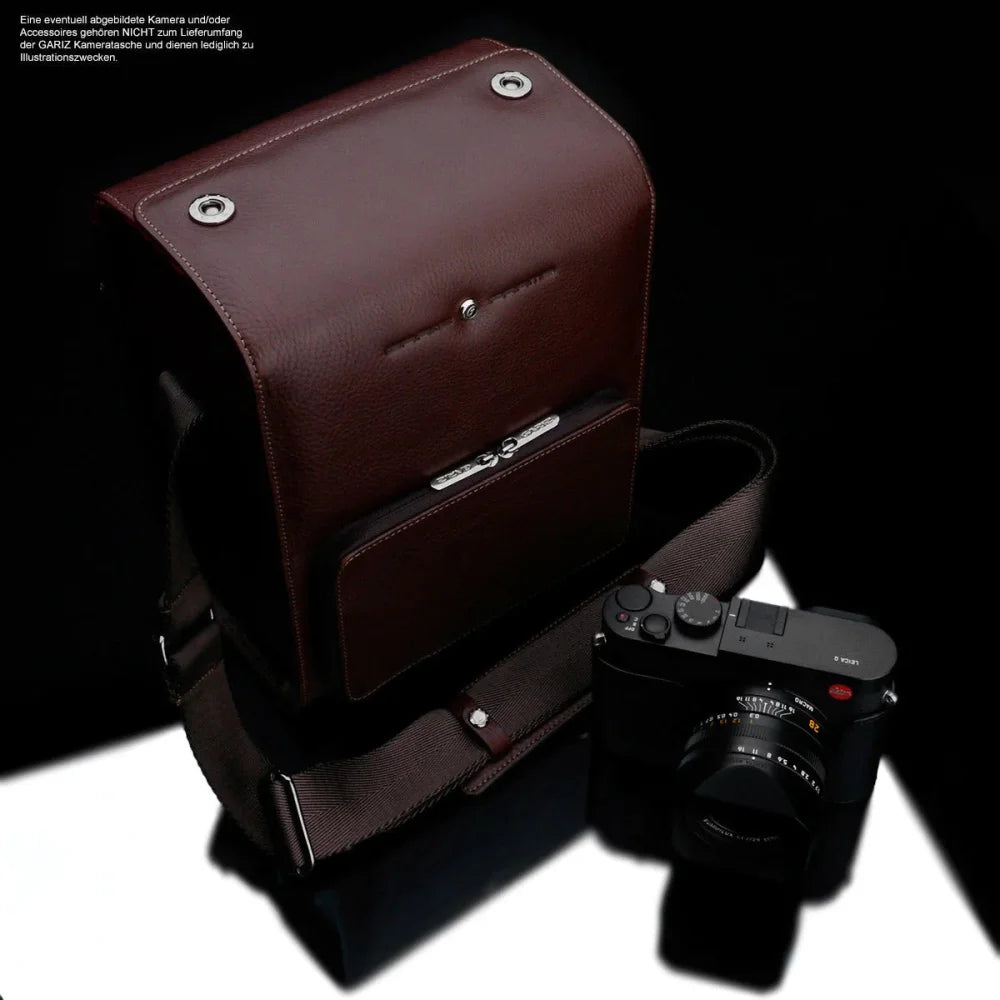 Neuleben Vintage Kameratasche Aus Canvas & Leder – Wasserdicht, Multifunktional Mit Laptopfach, 36x27x12 Cm, Braun