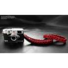 Kameragurte | Leder, Rot | Rock n Roll Camera Straps And Bags | Ledergurt Für Kamera | Handgefertigt Von Rock n Roll Camera Straps | Rot