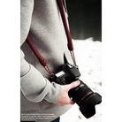 Kameragurte | Leder, Rot, Seil | Monarch Vii | Paracord Tragegurt Für Kamera In Rot | Monarch Straps Boa | Handgefertigt |gr.xl