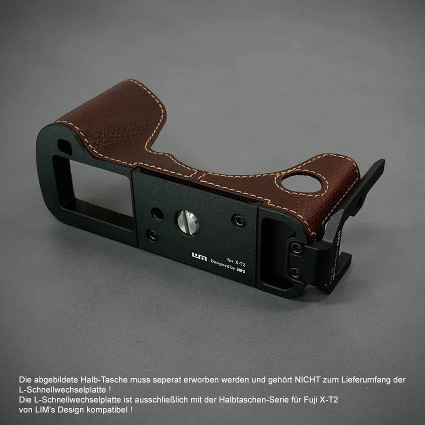 Zubehör | Lim’s Design | Schnellwechselplatte Passend Zur Fototasche Für Fuji Fujifilm X-t3 X-t2 Von Lims